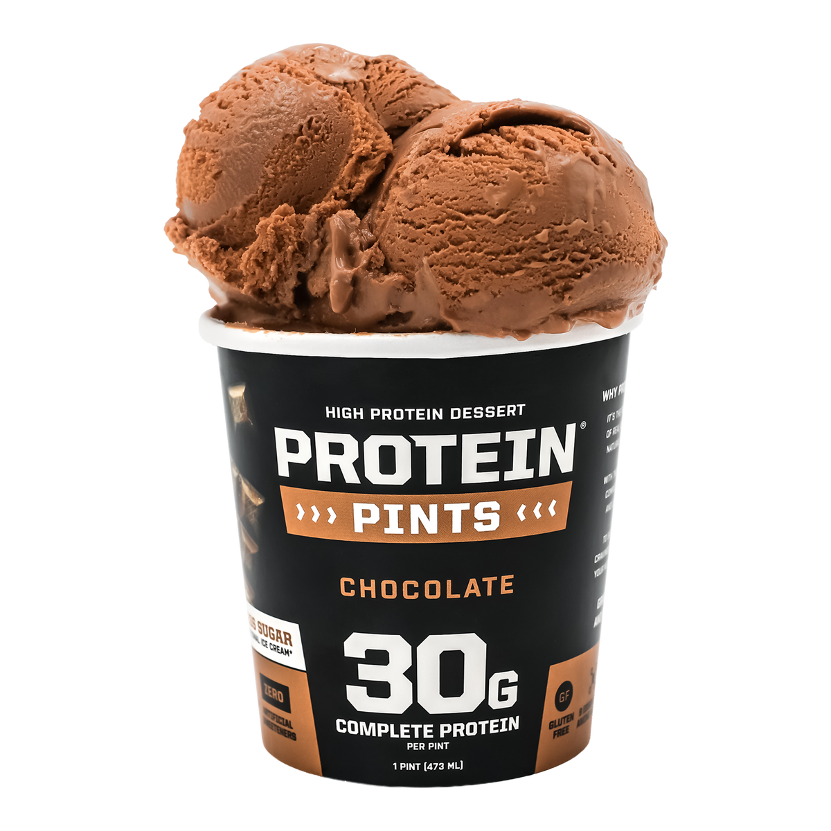 Chocolate High Protein Ice Cream | Protein Pints